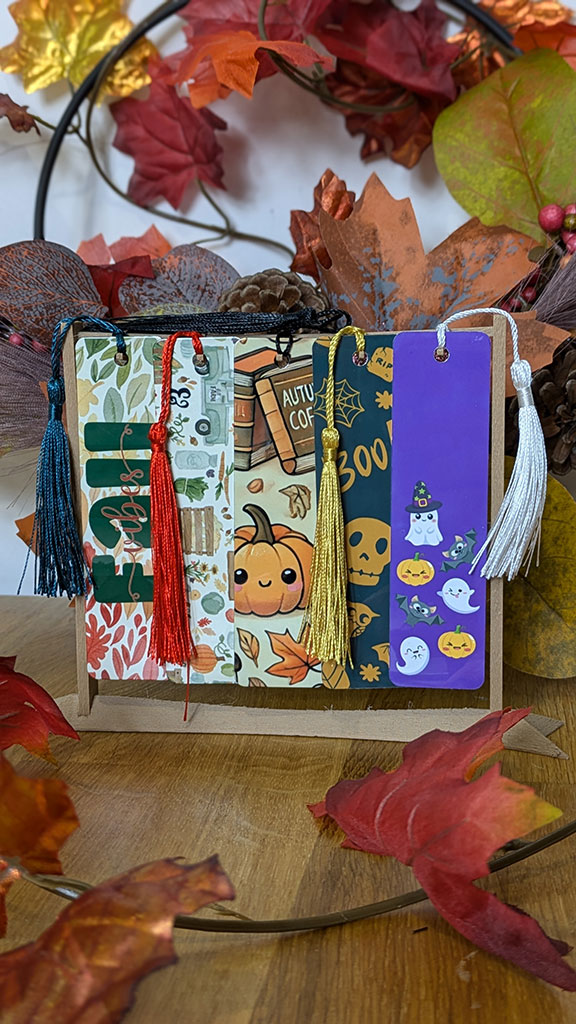 Custom fall bookmarks